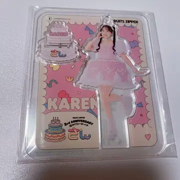 FRUITS ZIPPER 마츠모토 카렌 아크릴 스탠드 아크스타