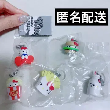 가챠 헬로키티 아메리칸 디자인 메지루시 액세서리 전 5종 컴플리트