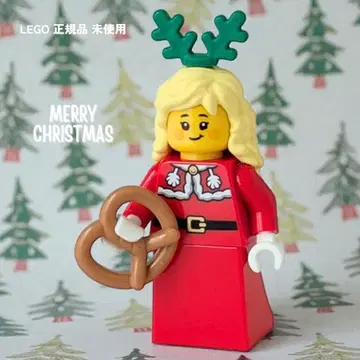 레고 미니 피규어 크리스마스 루돌프 산타 드레스 프레첼 정품 새상품