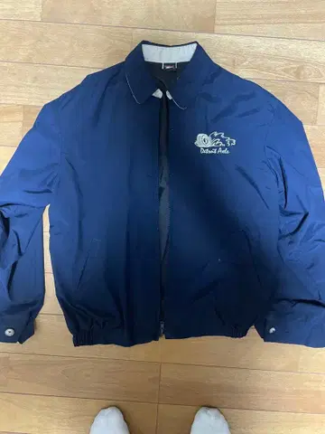 Union Line 네이비 스윙탑 나일론 자켓