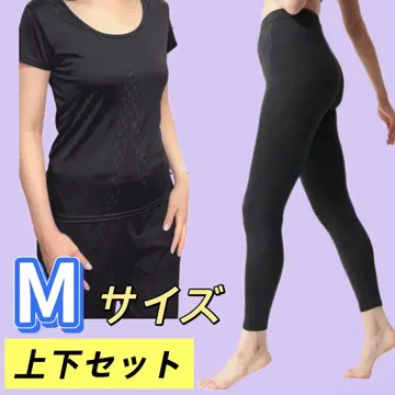 [세트 한정 가격] 리라이브 스패츠 & 셔츠 상하의 세트 M