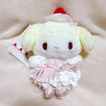 마이멜로디 딸기 휘핑 케이크 쇼트 케이크 마스코트 백참