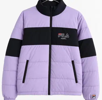 X-girl FILA 콜라보 다운 자켓