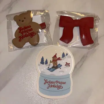 젤라또피케 헤어 클립 2개 세트