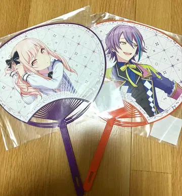 프로세카 아키야마 미즈키 카미시로 루이 하프 기념일 전시회 부채