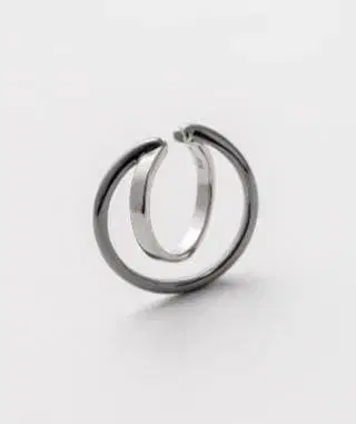 [ Jouete ] 레이어드 콤비 이어커프 SV925 여성용