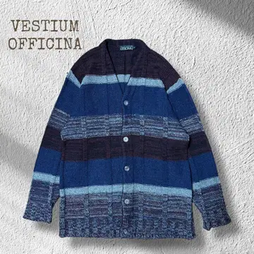 90s 이탈리아제 OFFICINA 알파카 혼방 니트 가디건 개성파