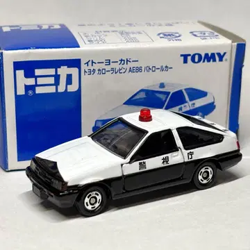 토미카 도요타 카롤라 레빈 패트롤카 이토요카도 AE86 SR