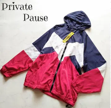 프라이빗 퍼스 트랙 후드티 M 트리콜로르 컬러