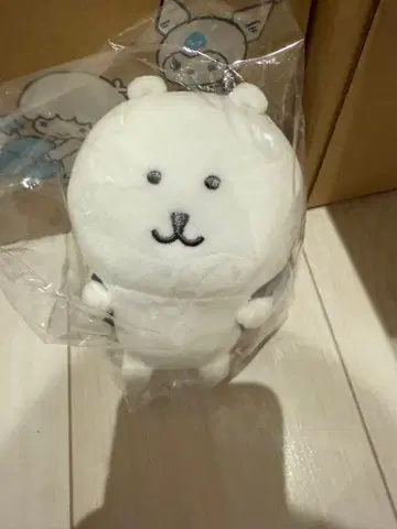 스케치 터치 느낌의 손안에 쏙 봉제 인형 백팩 같은 곰 나가노 캐릭터즈