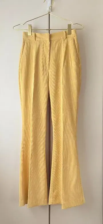 CLANE 코듀로이 벨 보텀 팬츠 기장 수선 완료