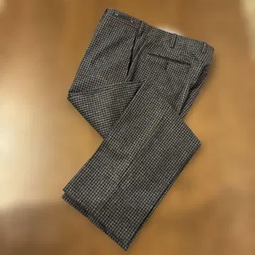 PTO1 플란넬 마이크로 체크 슬랙스 52