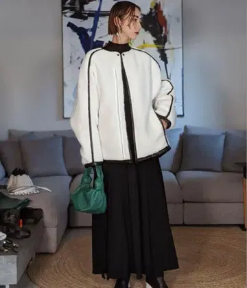 UN3D. 보아 파이핑 블루종