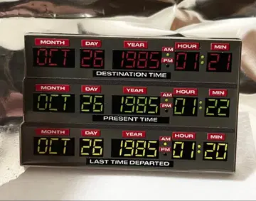 백투더퓨처 돈키 핀즈 핀 배지 BTTF