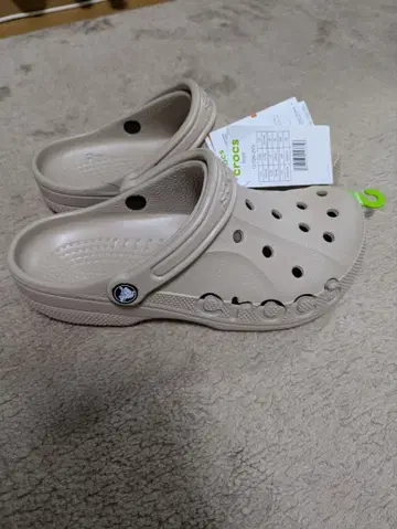 crocs baya 샌들 베이지 미사용 새상품 25cm