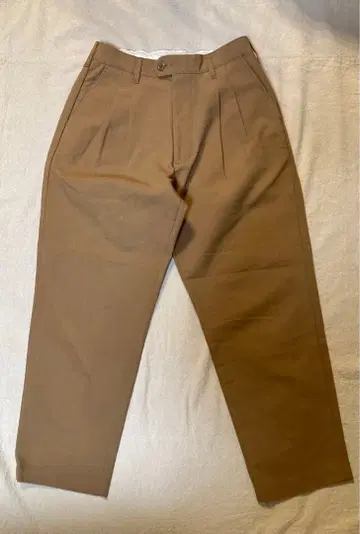 LAMOND DOUBLE WEAVE WIDE TAPERED TROUSER