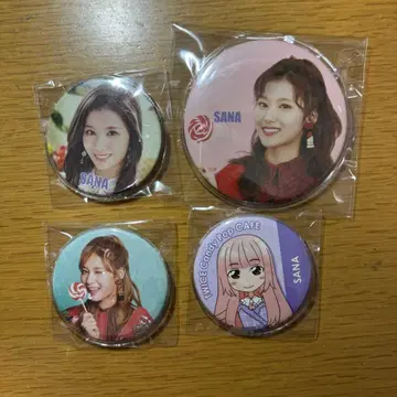 TWICE 사나 Candy Pop 캔뱃지
