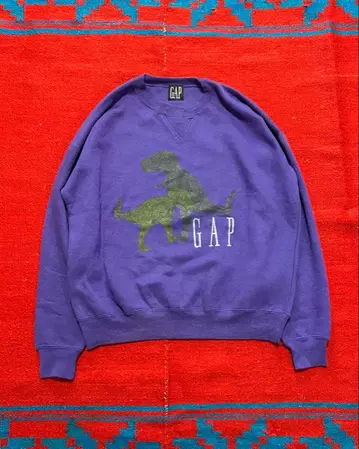 90s GAP 공룡 맨투맨 트레이닝복