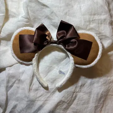 디즈니랜드 미니 머리띠 브라운