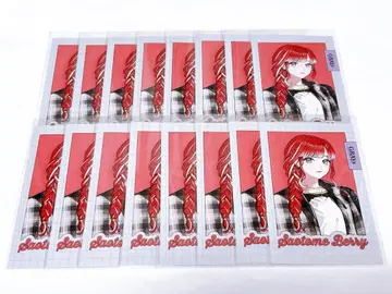 니지산지 사오토메 베리 폴라로이드풍 카드 GRAY ACCENT