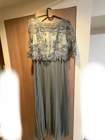 시스루 드레스 결혼식 그린