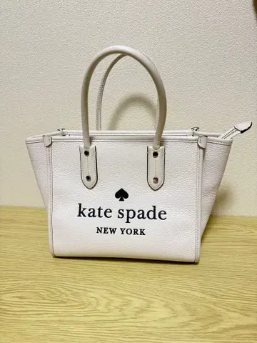 케이트 스페이드 화이트 토트백