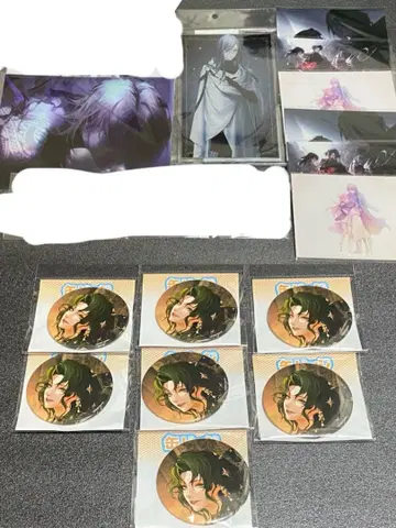 무기미도 eeo 복권 여자국장 아크릴 스탠드 조야 케이스 엽서 전종류