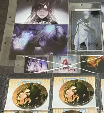 무기미도 eeo 복권 여자국장 아크릴 스탠드 케이스 캔뱃지