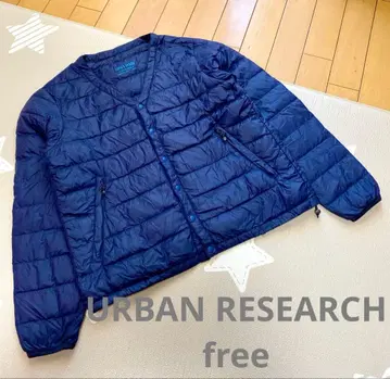 어반 리서치 네이비 다운 자켓 겉옷 이너 프리