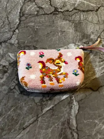 페이러 툰툰밤비노 핑크 파우치