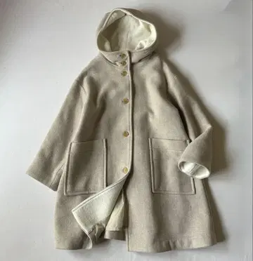 네이비 conges payes 후디 코트