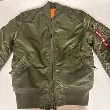 alphaMA-1 플라이트 자켓 올리브