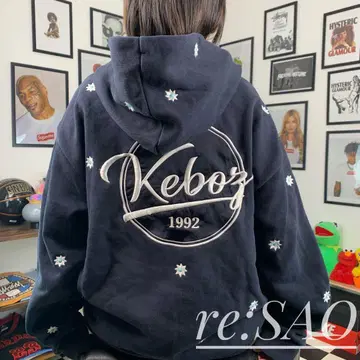 Keboz x NICK GEAR FLORAL HOODIE