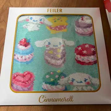 FEILER 페이러 시나몬 손수건 마카롱
