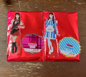 치바 에리 AKB48 웬디스 콜라보 한정판 아크릴 스탠드 컴프