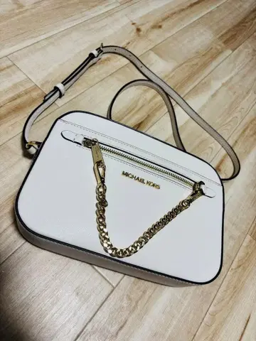 MICHAEL KORS 화이트 숄더백