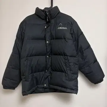HEAD 블랙 다운 자켓