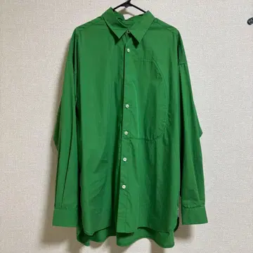 베타 포스트 그린 그린 긴팔 셔츠