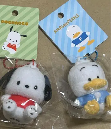 포차코 오리 페클 스탠다드 봉제 인형 플로키 키링