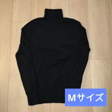 유니버설 랭귀지 터틀넥 제냐 발파 울 M 블랙