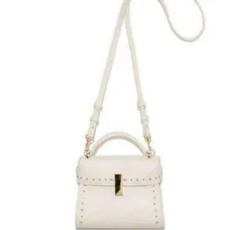 CELFORD 비쥬 스터드 미니백 아이보리