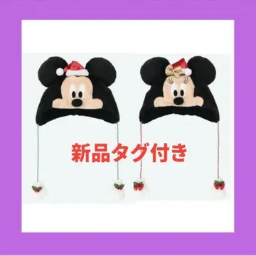미키 미니 산타 모자 택 포함 새상품