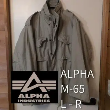 세탁필 ALPHA M-65 L-R Made in USA 베이지