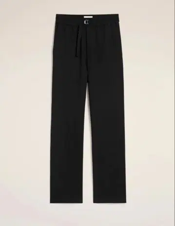 블랙 와이드 팬츠 슬랙스