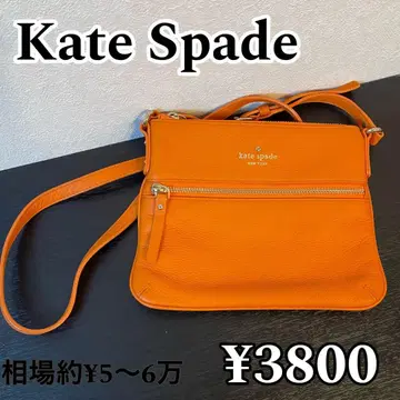 케이트 스페이드 오렌지 숄더백