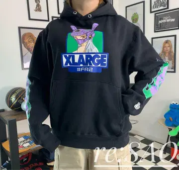 XLARGE FR2 Biker girl Exclusive Hoodie