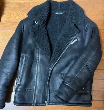 ZARA 양가죽 라이더 자켓 L