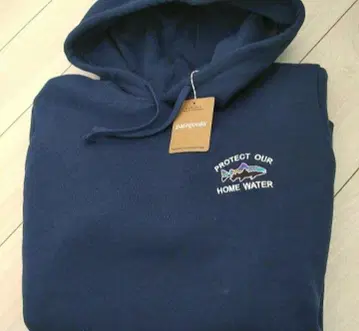 Patagonia 파타고니아 홈 워터 송어 로고 자수 후디
