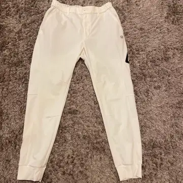 PING 핑 슬림 핏 팬츠 White