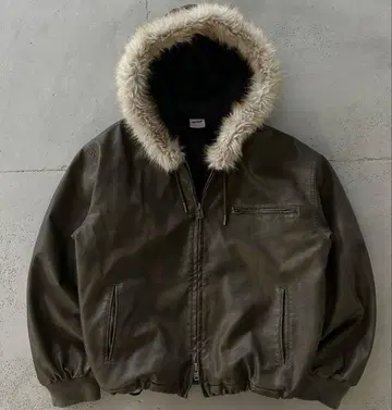 WISH FOR EVER 2WAY 후드 블루종